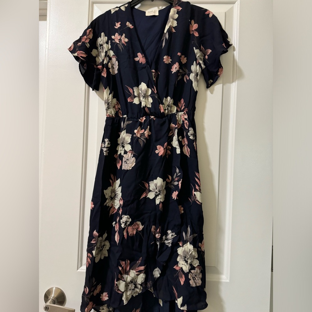 Blue Flower Dress